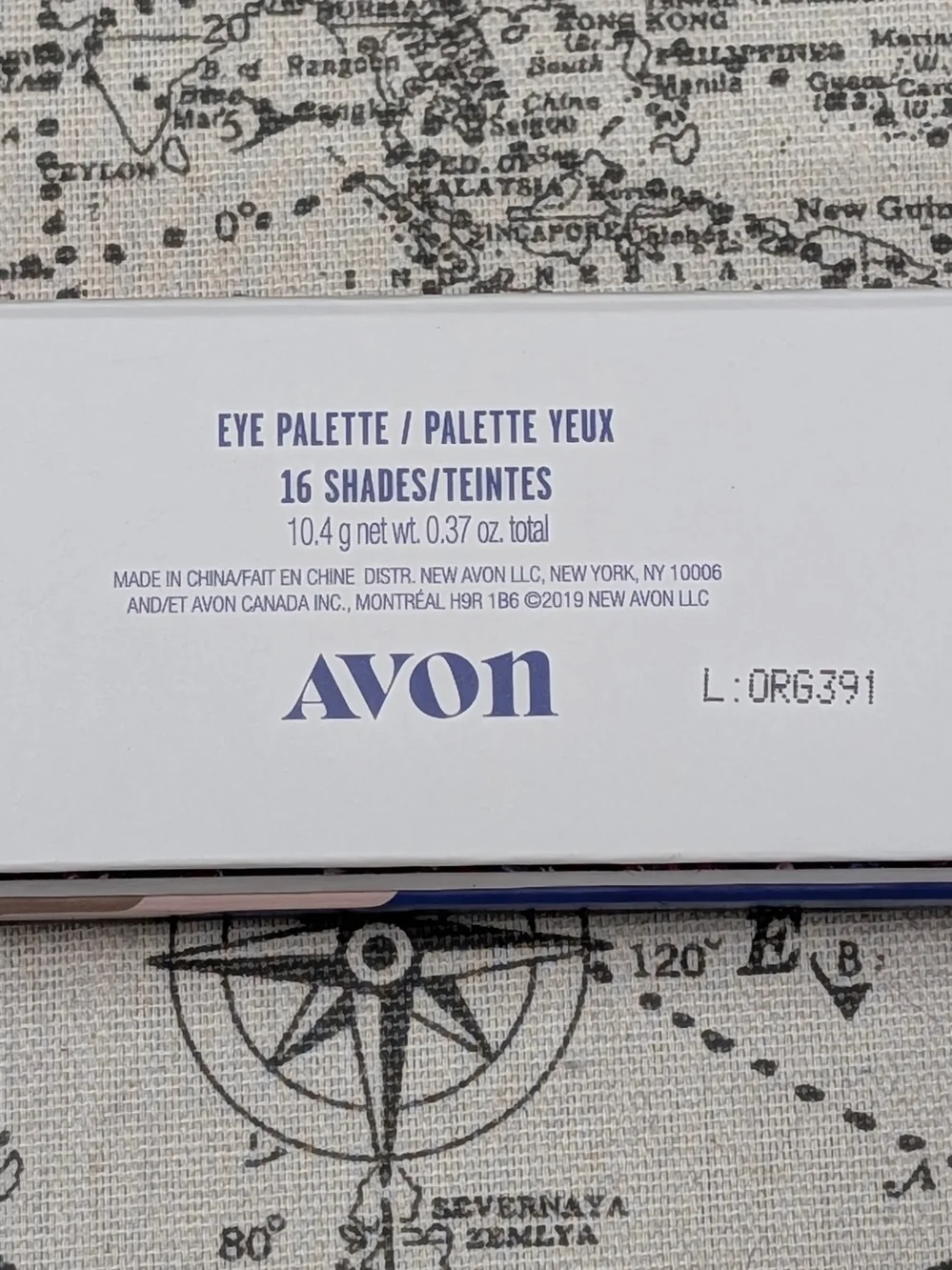 NIB Avon Dream in Color 16-Shade Eyeshadow Palette Limited Edition